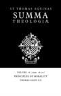 Image for Summa Theologiae: Volume 18, Principles of Morality