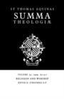 Image for Summa Theologiae: Volume 39, Religion and Worship