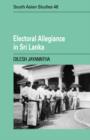 Image for Electoral Allegiance in Sri Lanka