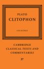 Image for Plato: Clitophon