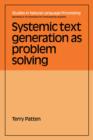 Image for Systemic Text Generation as Problem Solving
