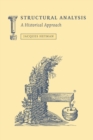 Image for Structural analysis  : a historical approach