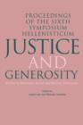 Image for Justice and generosity  : studies in Hellenistic social and political philosophy