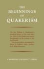 Image for The Beginnings of Quakerism
