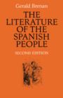 Image for The Literature of the Spanish People : From Roman Times to the Present Day