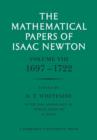 Image for The Mathematical Papers of Isaac Newton: Volume 8