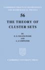 Image for The Theory of Cluster Sets