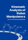 Image for Kinematic analysis of robot manipulators