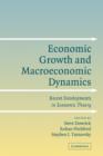 Image for Economic growth and macroeconomic dynamics  : recent developments in economic theory