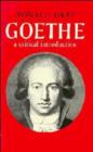 Image for Goethe : A Critical Introduction
