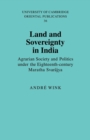 Image for Land and Sovereignty in India