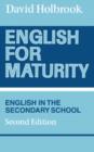 Image for English for Maturity