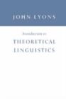 Image for Introduction to Theoretical Linguistics