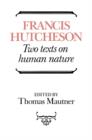 Image for Two texts on human nature