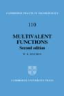 Image for Multivalent Functions