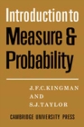 Image for Introdction to Measure and Probability