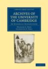Image for Archives of the University of Cambridge
