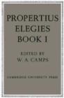 Image for Propertius: Elegies