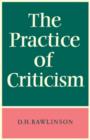 Image for The Practice of Criticism