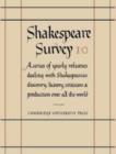 Image for Shakespeare Survey: Volume 10, The Roman Plays