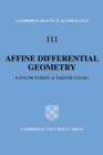 Image for Affine Differential Geometry