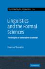Image for Linguistics and the Formal Sciences