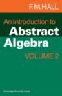 Image for An Introduction to Abstract Algebra