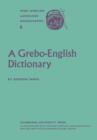Image for A Grebo-English Dictionary