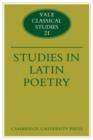 Image for Studies in Latin Poetry