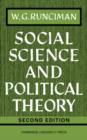 Image for Social Science and Political Theory