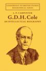 Image for G. D. H. Cole