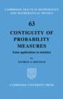 Image for Contiguity of Probability Measures