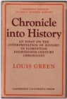 Image for Chronicle Into History