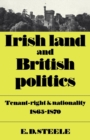 Image for Irish Land and British Politics