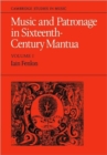 Image for Music and Patronage in Sixteenth-Century Mantua: Volume 1