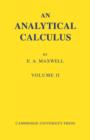 Image for An analytical calculus for school and universityVol. 2