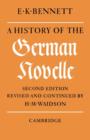 Image for A History of the German Novelle