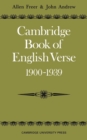 Image for Cambridge Book of English Verse 1900–1939