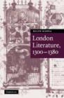 Image for London Literature, 1300–1380