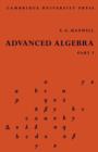 Image for Advanced algebraPart 1