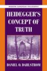 Image for Heidegger&#39;s Concept of Truth