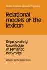 Image for Relational Models of the Lexicon