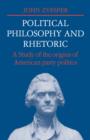 Image for Political Philosophy and Rhetoric