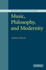 Image for Music, Philosophy, and Modernity