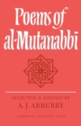 Image for Poems of Al-Mutanabbi