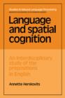 Image for Language and Spatial Cognition
