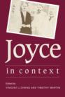 Image for Joyce in Context