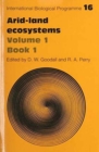 Image for Arid Land Ecosystems 2 Part Paperback Set: Volume 1