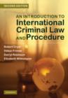 Image for An introduction to international criminal law and procedure
