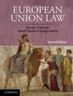 Image for European Union law  : cases and materials